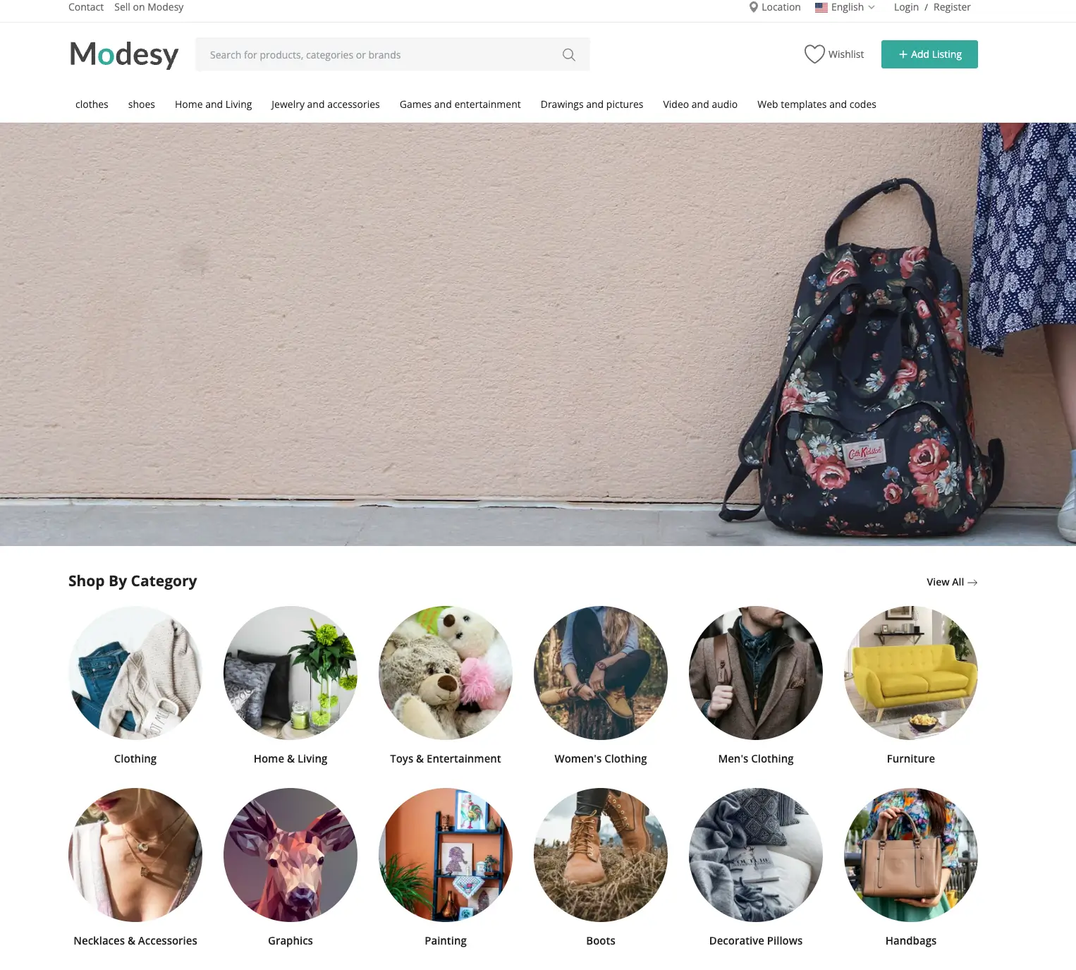 Modesy - PHP Classified Script