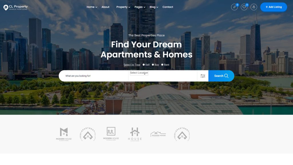 CLProperty - Airbnb WordPress theme
