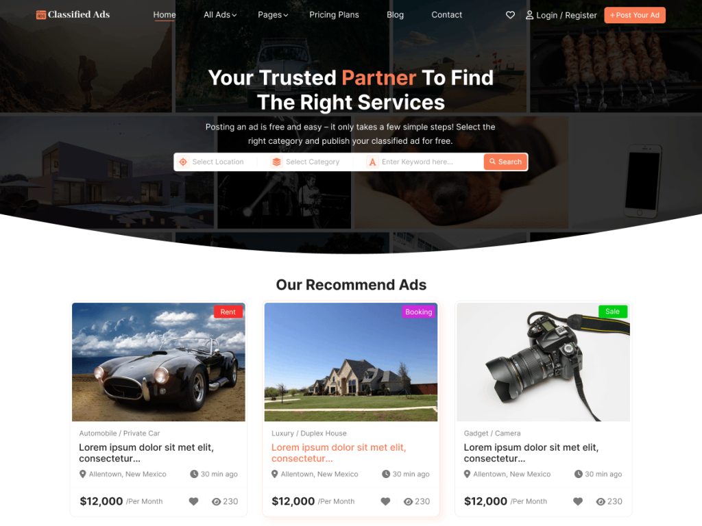 Business Classified Ads