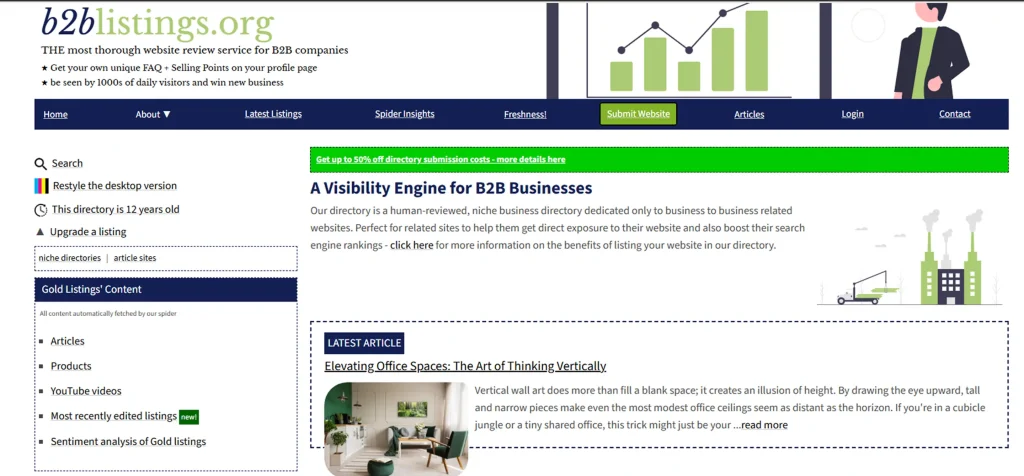 B2B Listings
