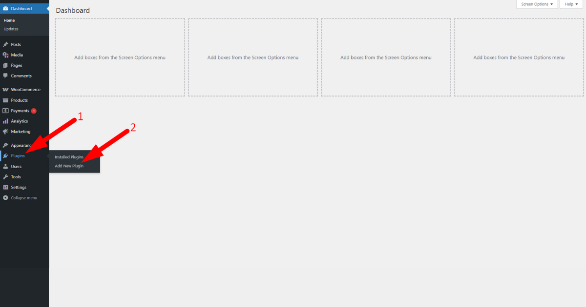 Head to add new plugin