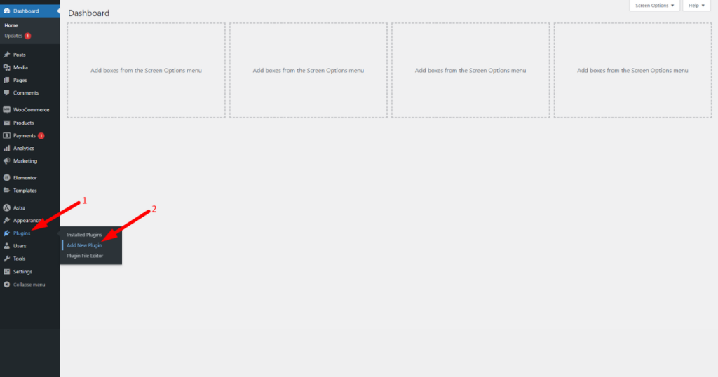 Head to add new plugin