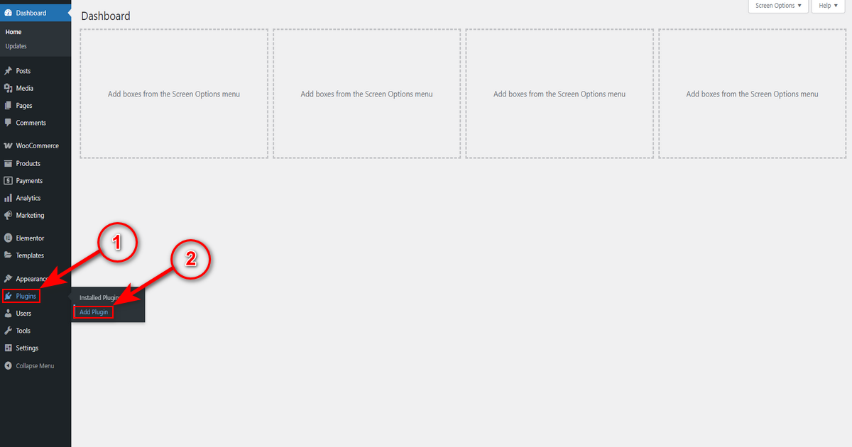 Click add plugin
