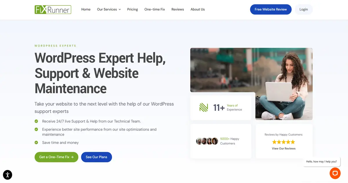 FixRunner Homepage