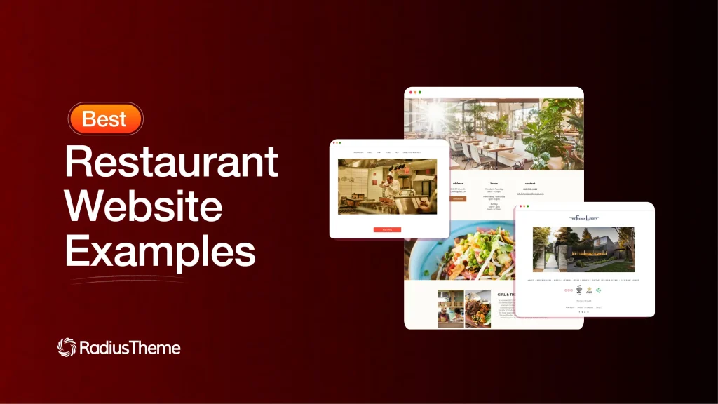 Unique restaurant website examples