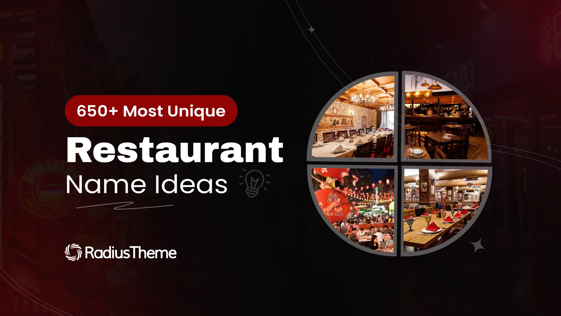 Unique Lunch Names 650+ Most Unique & Best Restaurant Name Ideas - RadiusTheme