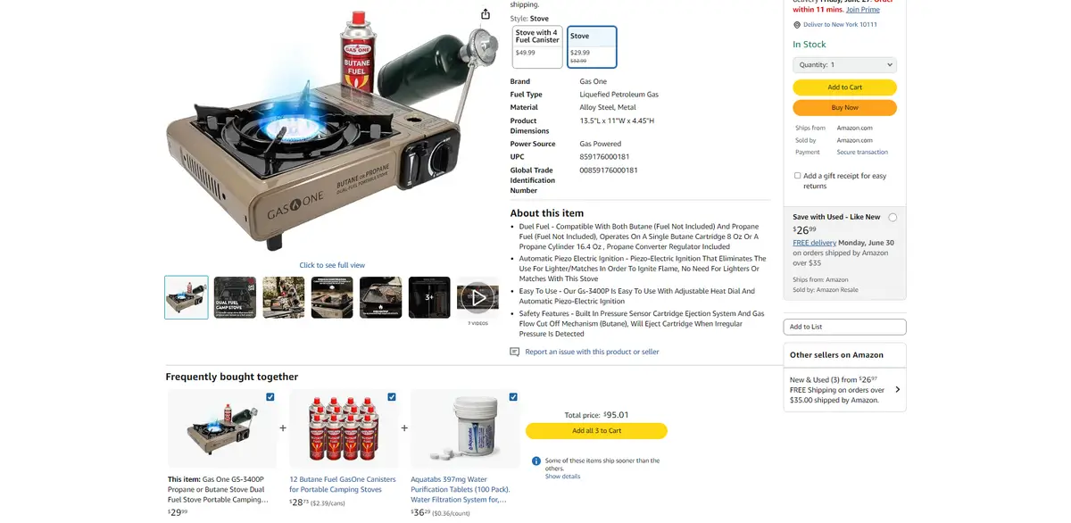 Display frequently bought together products