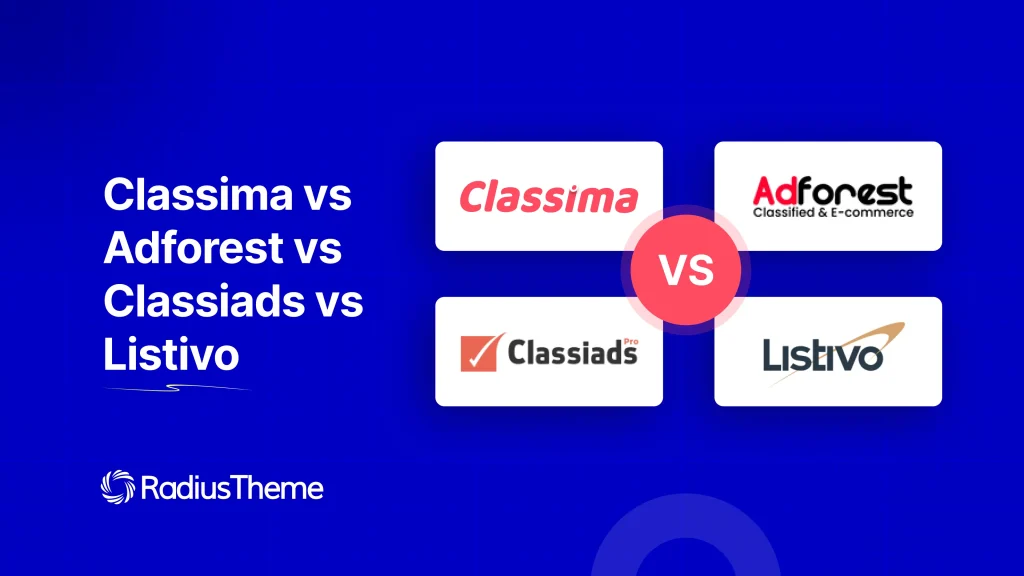 Classima vs Classiads, AdForest, Listivo