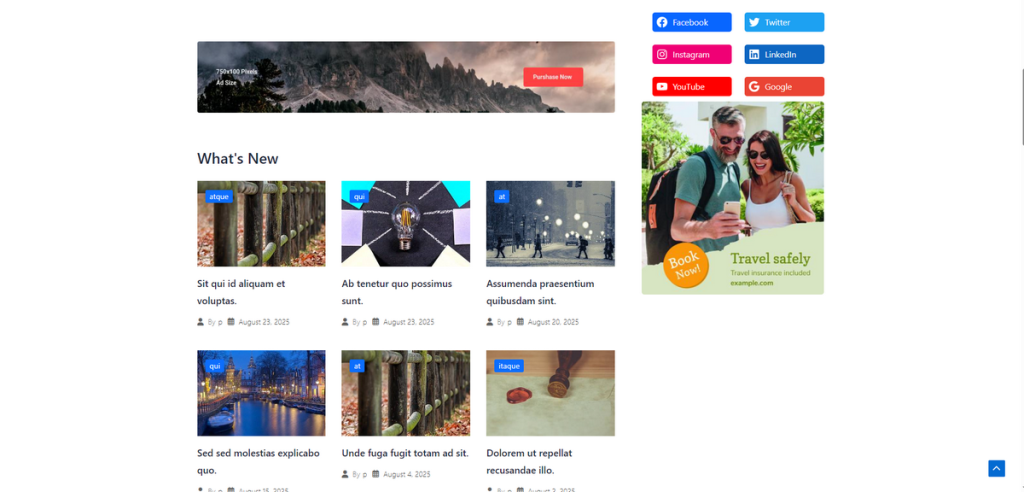 frontend view
