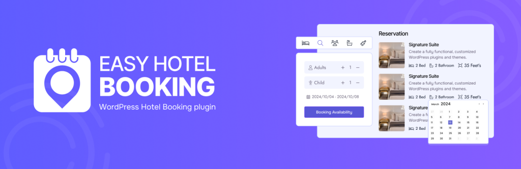 Easy Hotel Booking Plugin
