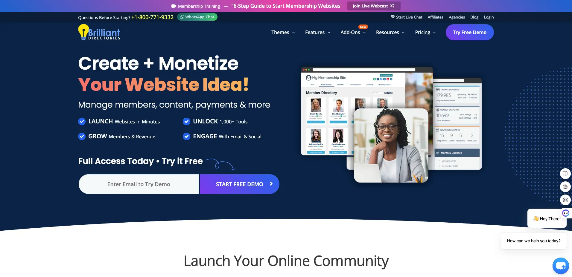 Brilliant Directories - Best Classified website builder