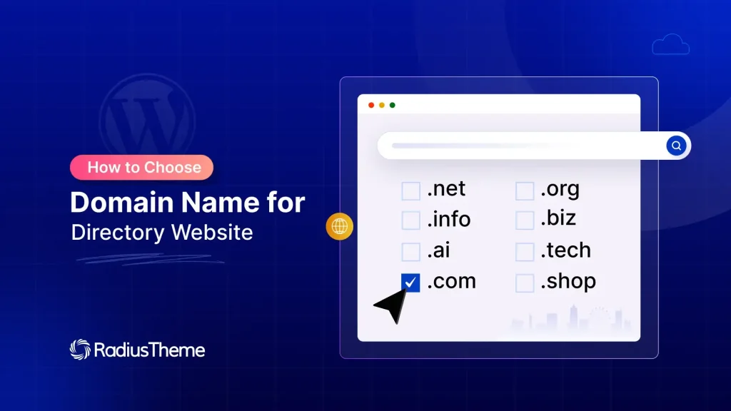 Domain name for directory website