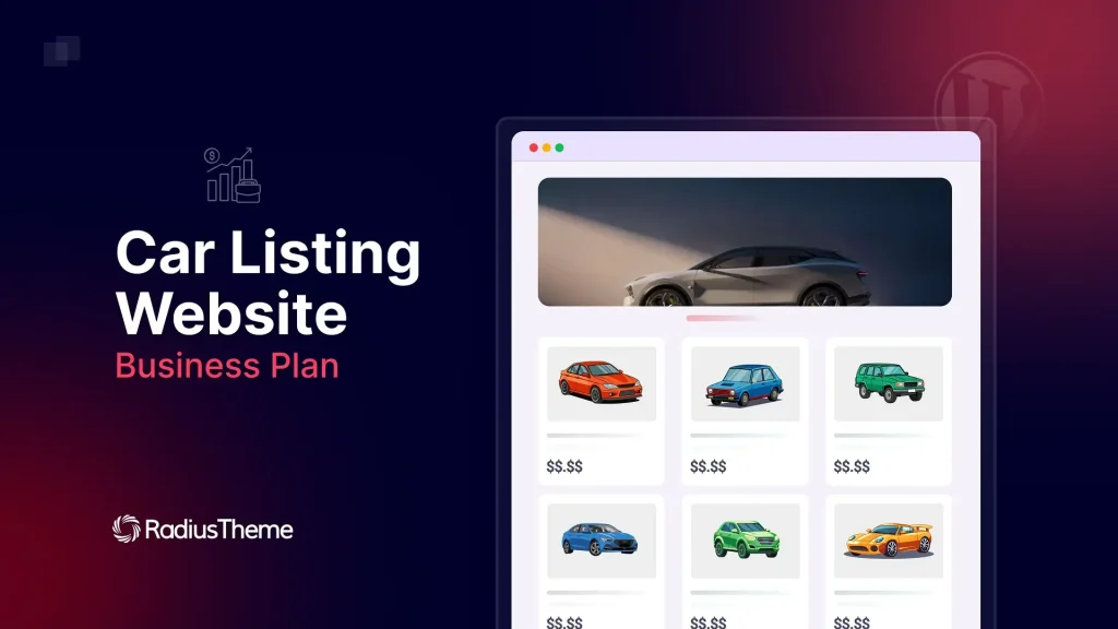 car listing website business plan