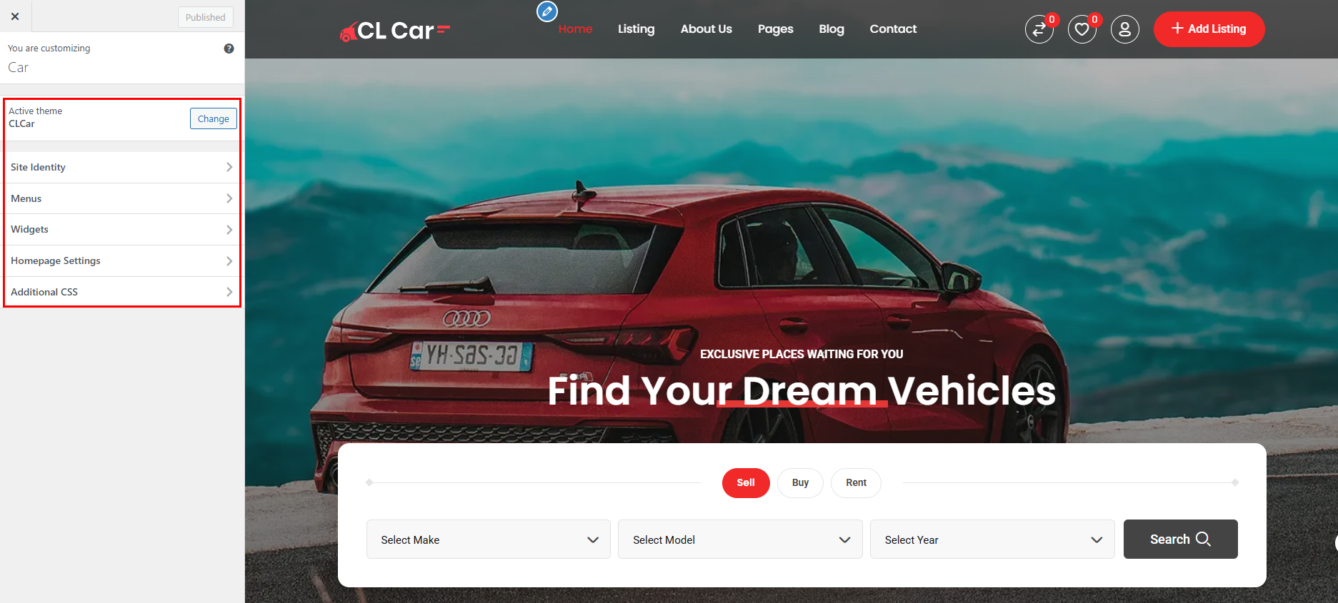Customize Your Website with Brand Colors