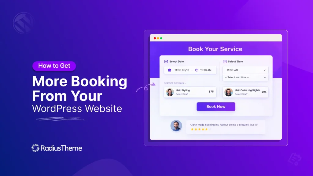 How Get More Bookings from Your WordPress Website