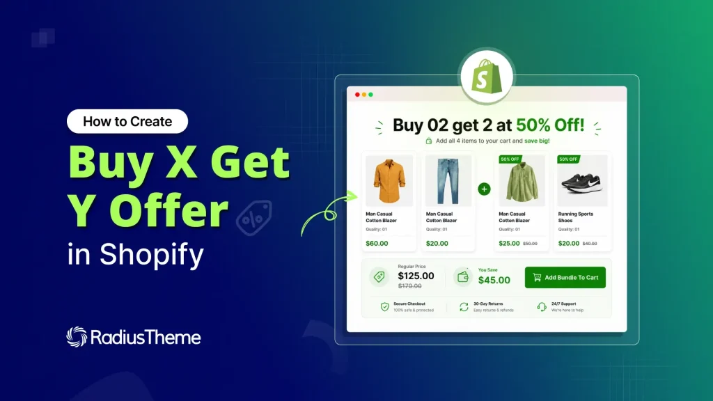 How to Create Buy X Get Y Offer in Shopify