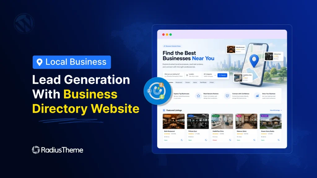Local Business Lead Generation With Business Directory Website