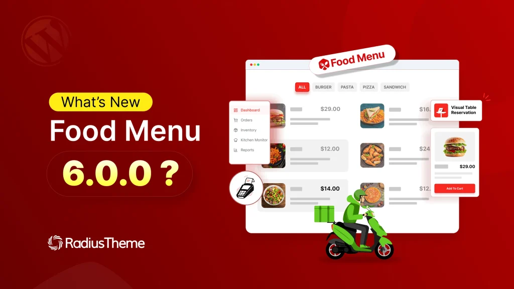 Whats New in Food Menu WordPress Plugin