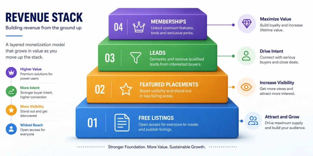 Revenue stack