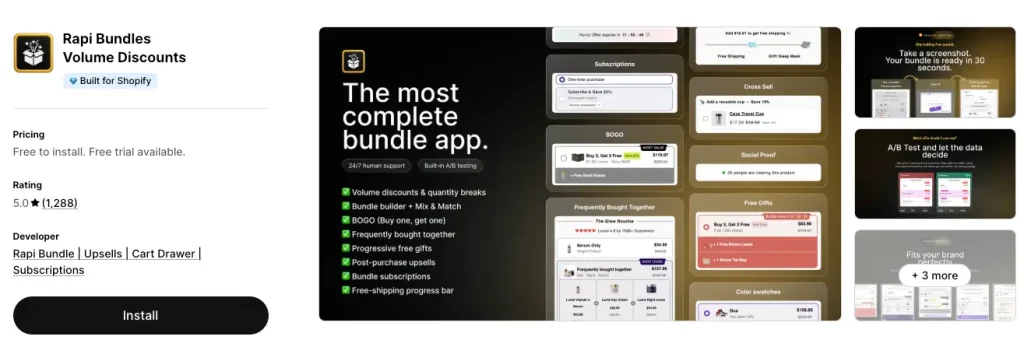 rapi bundles