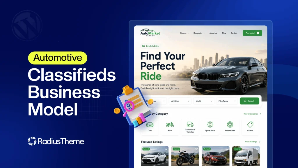 Automotive Classifieds Business Model