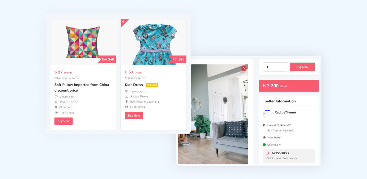 Marketplace - RadiusTheme