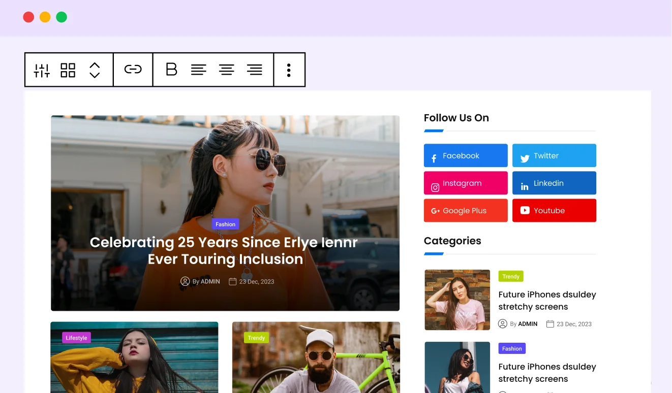 Post grid plugin for WordPress