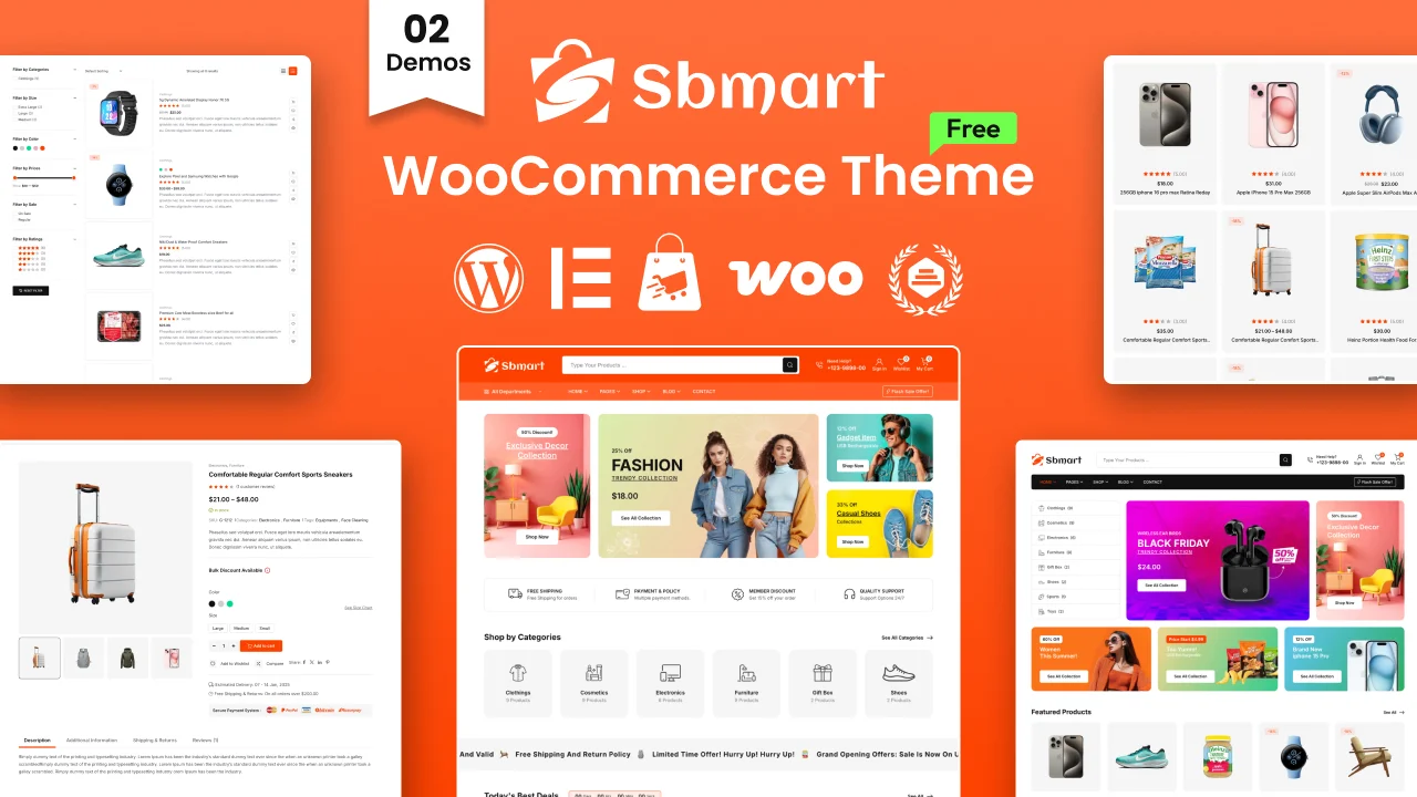 SBMart – Woocommerce Theme